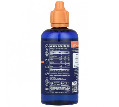 Минералы в каплях Trace Minerals Research Trace Mineral Drops 118 мл
