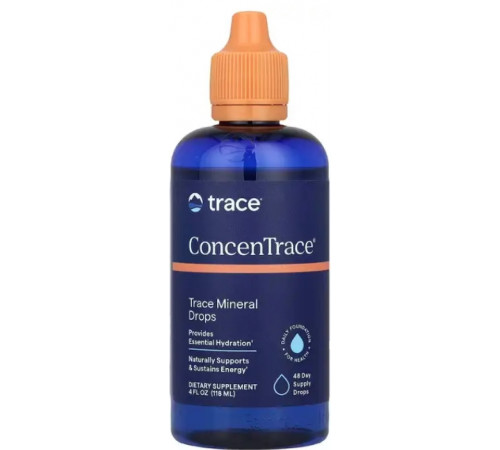 Минералы в каплях Trace Minerals Research Trace Mineral Drops 118 мл