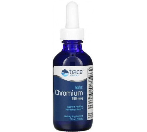 Ионный хром Trace Minerals Research Ionic Chromium 550 мкг 59 мл