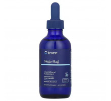Іонний магній з мінералами Trace Minerals Research Mega-Mag 400 мг 118 мл