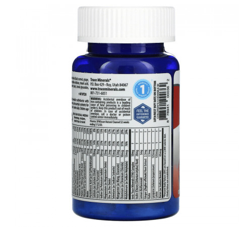 Мультивитамины для детей Trace Minerals Complete Multi Children's 60 жув таб вишня