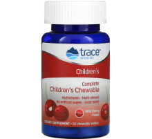 Мультивитамины для детей Trace Minerals Complete Multi Children's 60 жув таб вишня