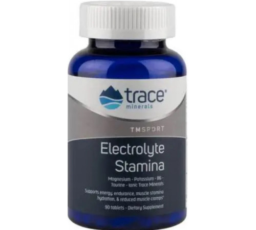 Комплекс электоролитов Trace Minerals Research Electrolyte Stamina 90 таб