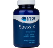 Підтримка нервової системи  Trace Minerals Research Stress-X 120 таб