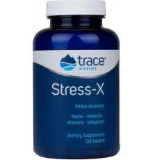 Підтримка нервової системи  Trace Minerals Research Stress-X 120 таб