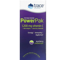 Електроліти Trace Minerals Research Electrolyte Stamina Power Pak 30 пак ягоды асаї