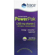 Електроліти Trace Minerals Research Electrolyte Stamina Power Pak 30 пак ягоды асаї