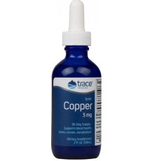 Іонна мідь Trace Minerals Research  Liquid Ionic Copper 3 мг 59 мл
