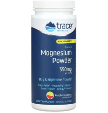 Магній Trace Minerals Research Stress-X Magnesiumи 230 г Малина + лимон