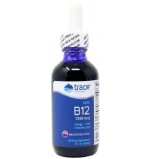 Іонний вітамін B12 Trace Minerals Research Liquid Ionic B12 1000 мк 59 мл виноград