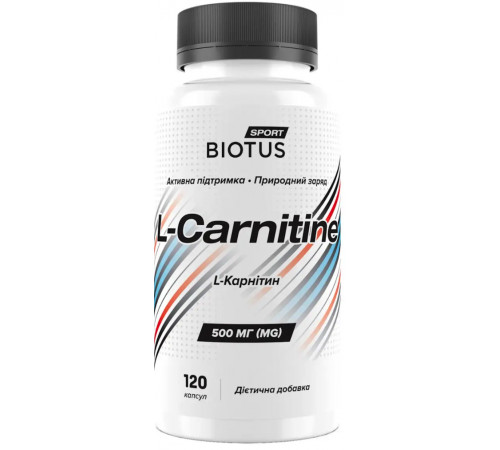 L-карнітин Biotus L-Carnitine 120 капс
