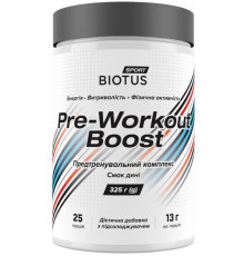 Передтренувальний комплекс Biotus Pre-workout Boost 350 г диня