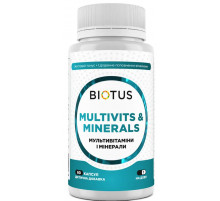 Мультивитамины и минералы Biotus Multivits & Minerals 60 капс