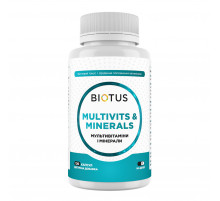 Мультивитамины и минералы Biotus Multivits & Minerals 120 капс