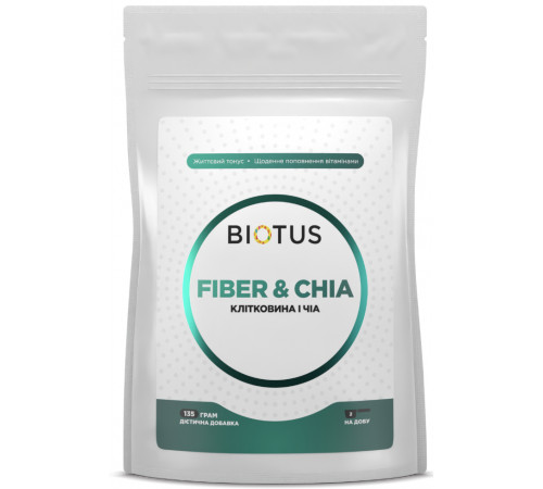 Клетчатка и Чиа Biotus Fiber&Chia 135 г