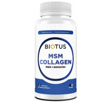 МСМ колаген Biotus MSM + collagen 120 капс