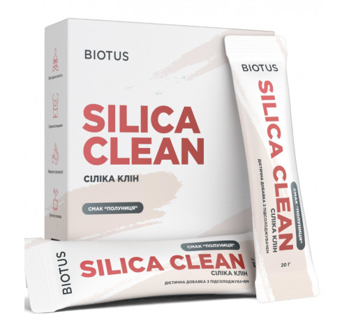 Сіліка Клін Biotus Silica Clean 10 саше (по 20 г кожний)