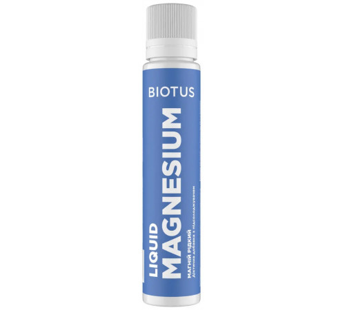 Цитрат магнію Biotus Magnesium Liquid 1 флакон 20 мл вишня