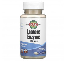 Фермент лактази KAL  Lactase Enzyme 250 мг 60 капс