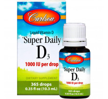 Витамин Д3 Carlson Vitamin D3 1000 МЕ 10,3 мл