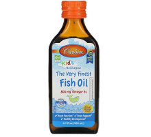 Рыбий жир для детей Carlson Fish Oil 200 мл апельсин