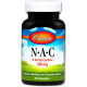 Ацетилцистеїн Carlson N-Acetil Cysteine C 500 мг 60 капс