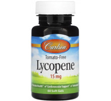 Ликопин Carlson Lycopene 15 мг 60 гэл капс