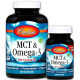 МСТ і Омега-3 Carlson MCT & Omega-3 120 гел капс та 30 гел кас