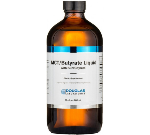 MCT/Бутират-тригліцерид Douglas Laboratories MCT/Butyrate with SunButyratе 460 мл