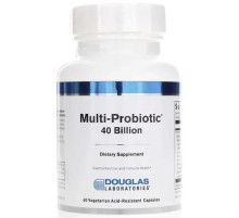 Підтримка кишкової флори Douglas Laboratories Multi-Probiotic 40 млрд КУО 60 вег капс