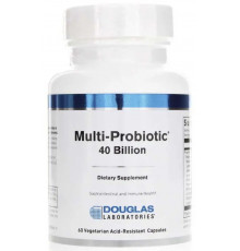Підтримка кишкової флори Douglas Laboratories Multi-Probiotic 40 млрд КУО 60 вег капс