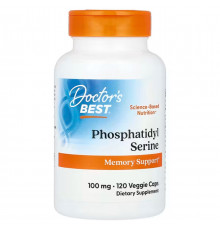Фосфатидилсерин Doctorєs Best Phosphatidylserine with SerinAid 100 мг 120 вег капс