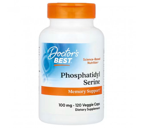 Фосфатидилсерин Doctorєs Best Phosphatidylserine with SerinAid 100 мг 120 вег капс