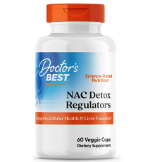 Ацетилцистеїн Doctorʼs Best NAC Detox Regulators 60 капс