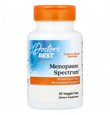 Вітаміни при менопаузі Doctorʼs Best Menopause Spectrumreg 514 мг 30 вег капс