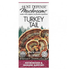 Траметес різнокольоровий Host Defense Turkey Tail Fungi Perfecti 60 капс