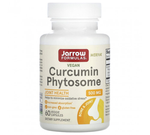 Куркумин Jarrow Formulas Curcumin Phytosome 500 мг 60 капс
