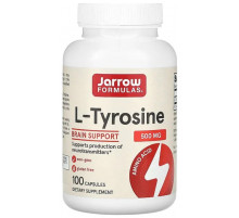 L- тирозин Jarrow Formula L-Tyrosine 500 мг 100 капс
