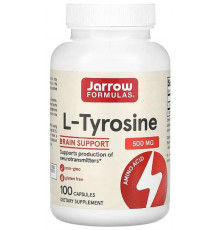 L- тирозин Jarrow Formula L-Tyrosine 500 мг 100 капс