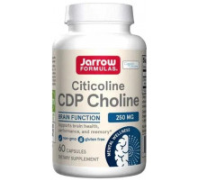 Цитиколін Jarrow Formulas Citicoline CDP Choline 250 мг 60 кап
