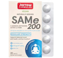 Аденозилметионин Jarrow Formulas Sam-e (S-Adenosyl-L-Methionine) 200 мг 20 табл