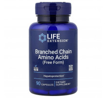 Амінокислоти BCAA Life Extension Branched Chain Amino Acids 90 капс