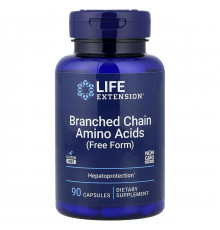 Амінокислоти BCAA Life Extension Branched Chain Amino Acids 90 капс
