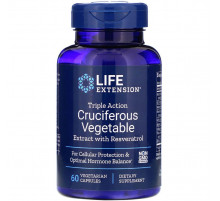 Екстракт хрестоцвітних овочів Life Extension Cruciferous Vegetable 60 капс