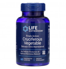 Екстракт хрестоцвітних овочів Life Extension Cruciferous Vegetable 60 капс
