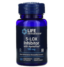 Босвелія Life Extension 5-LOX Inhibitor with ApresFlex 100 мг 60 капс