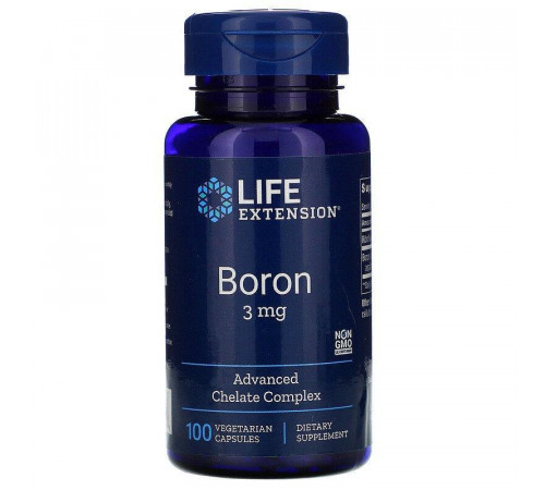 Бор Life Extension Boron 3 мг 100 капс