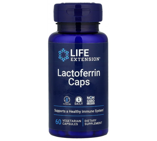 Лактоферрин Life Extension Lactoferrin Caps 60 вег капс