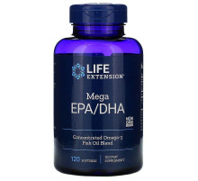 Рибʼячий жир Life Extension EPA DHA, Mega EPA/DHA 120 капс
