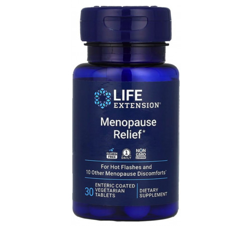 Вітаміни при менопаузі Life Extension Menopause Relief  30 вег таб